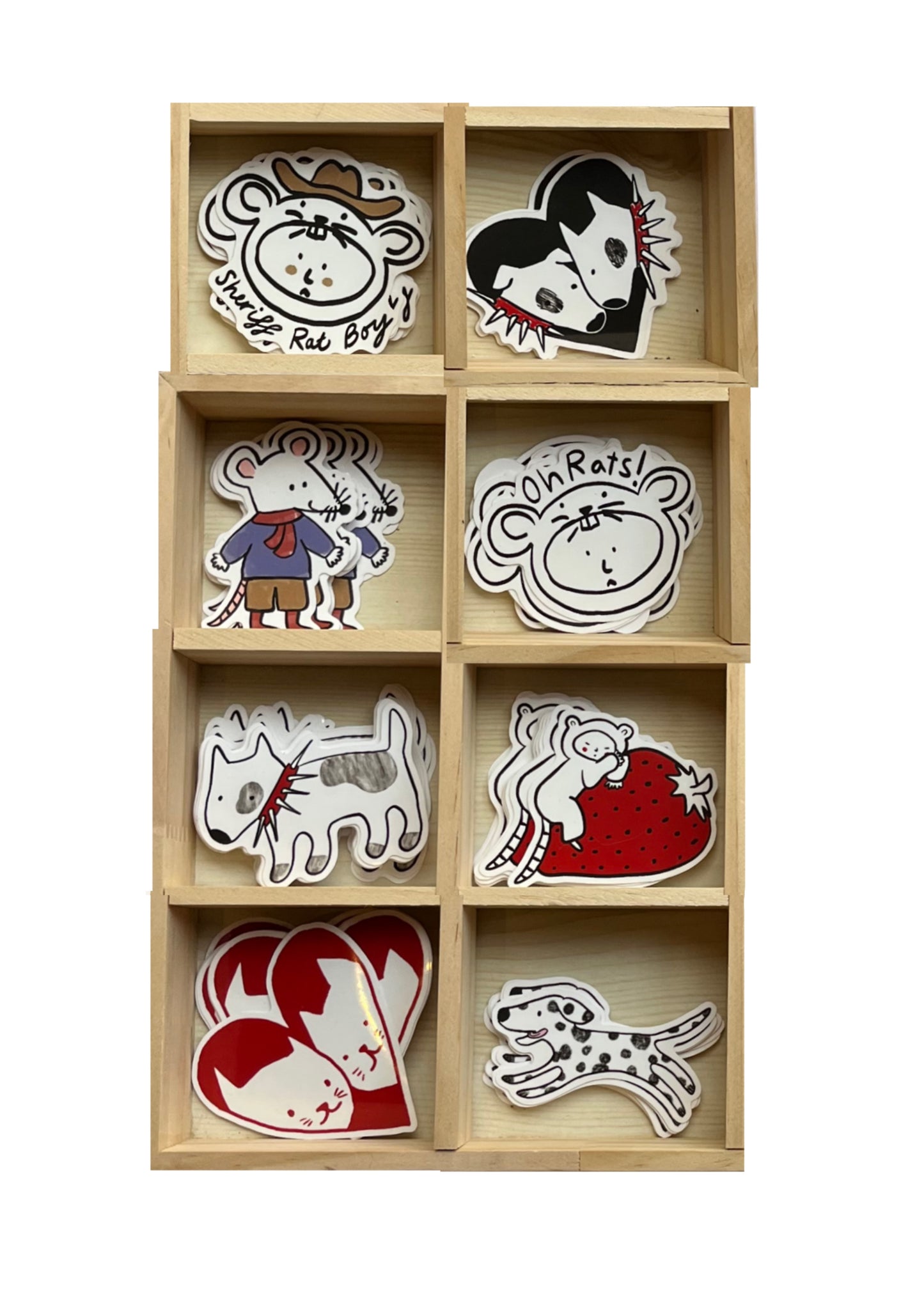 Small tiger sticker