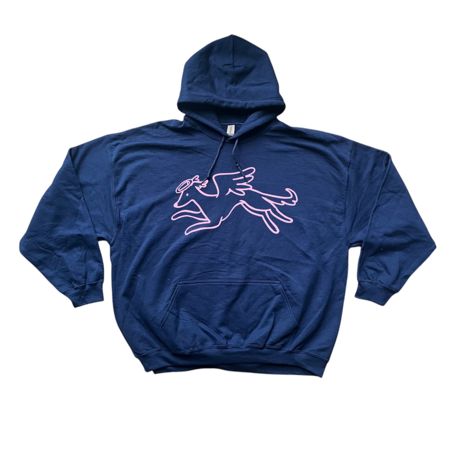 Heavenly hound navy hoodie