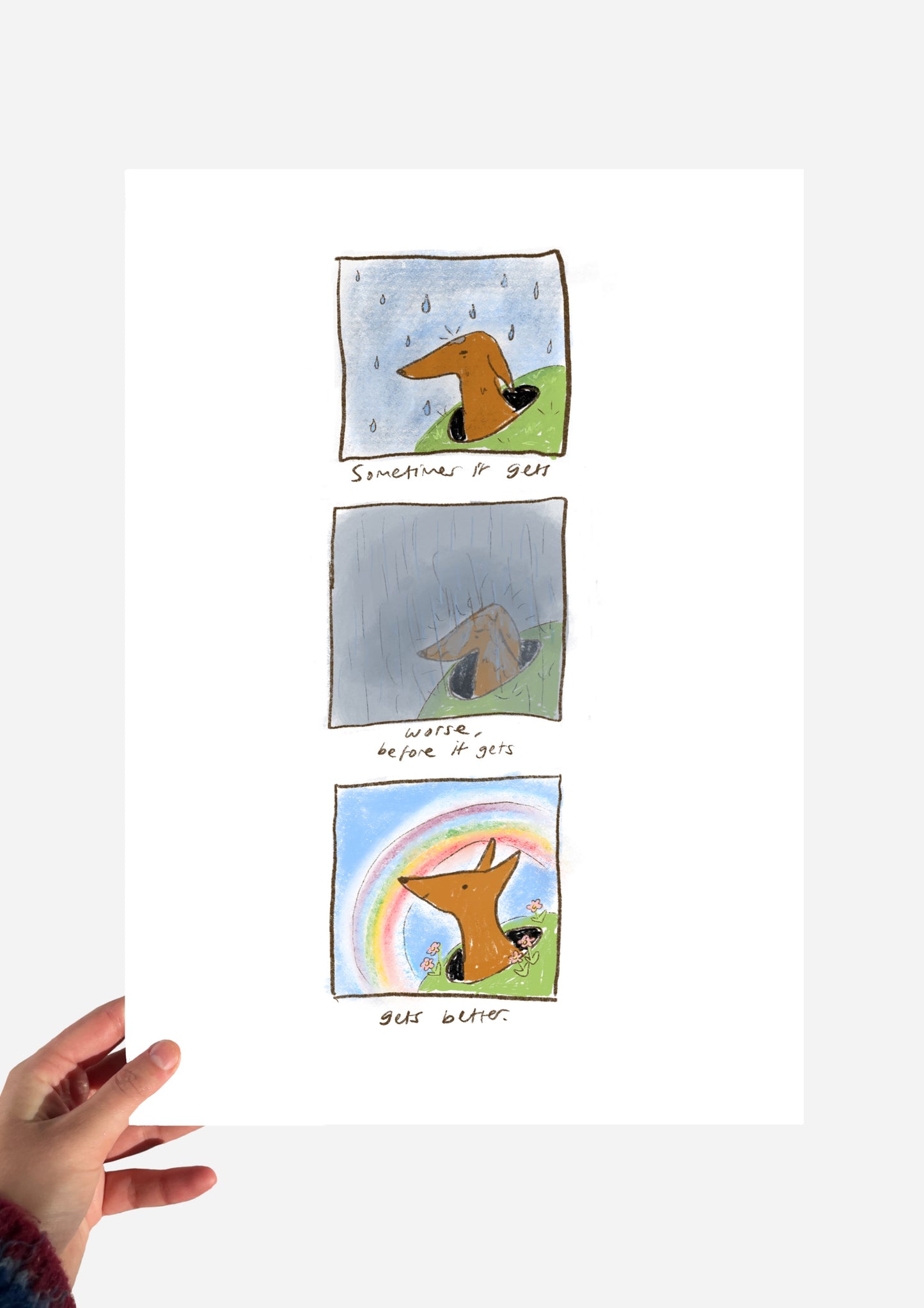 Sometimes it gets worse before it get better print