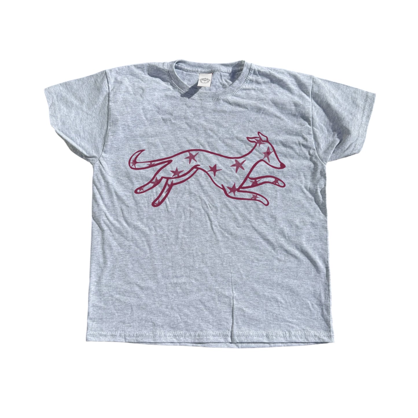 Star dog grey tee