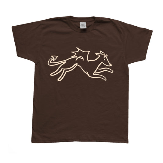 Devil dog brown tee