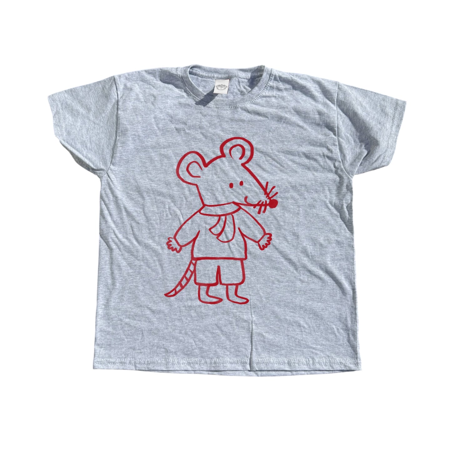 Scarf Rat Boy grey tee