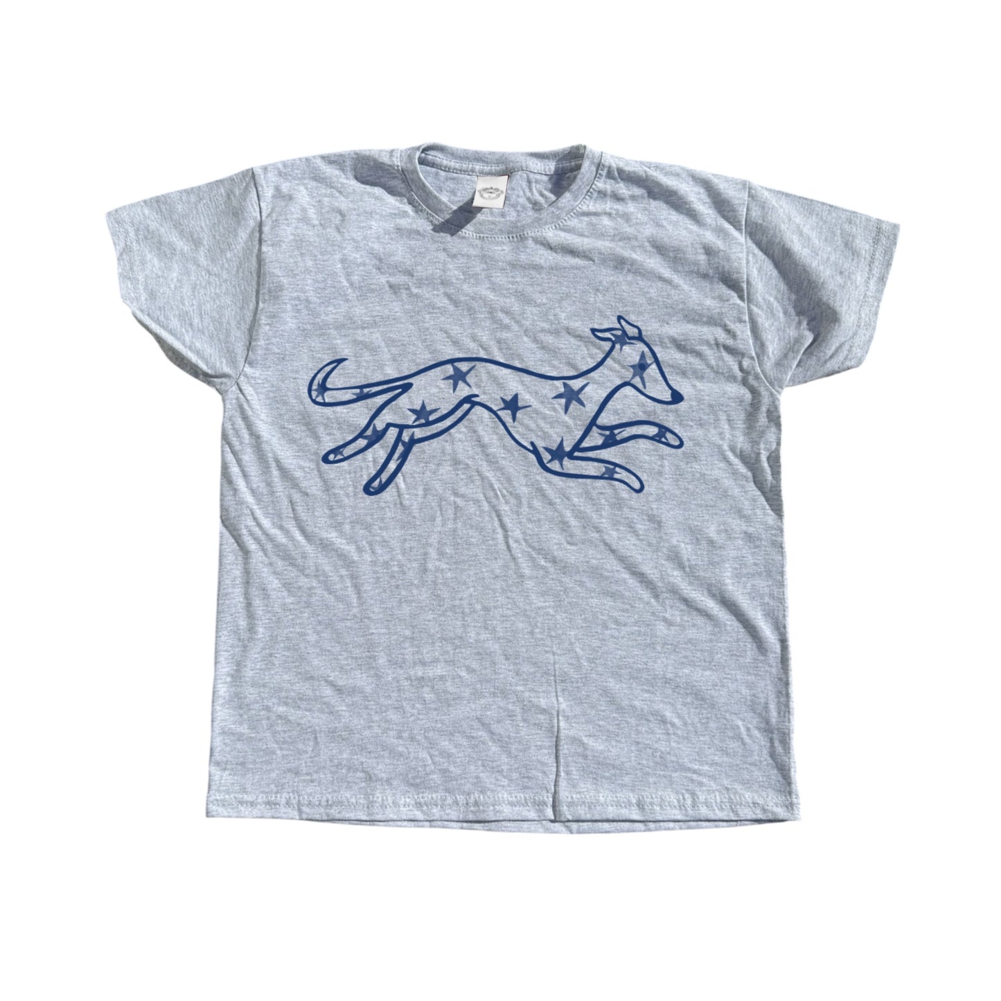 Star dog grey tee