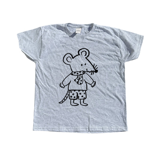 Scarf Rat Boy grey tee