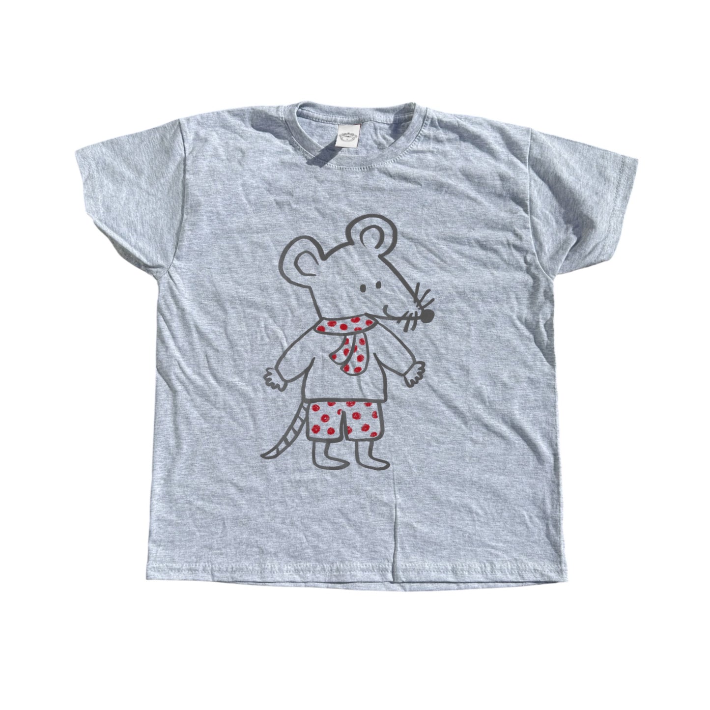 Scarf Rat Boy grey tee