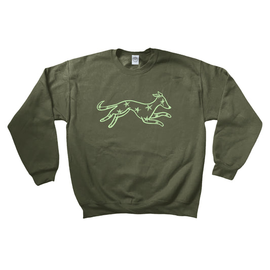 Star Dog khaki Sweatshirt