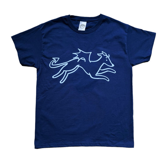 Devil dog navy tee