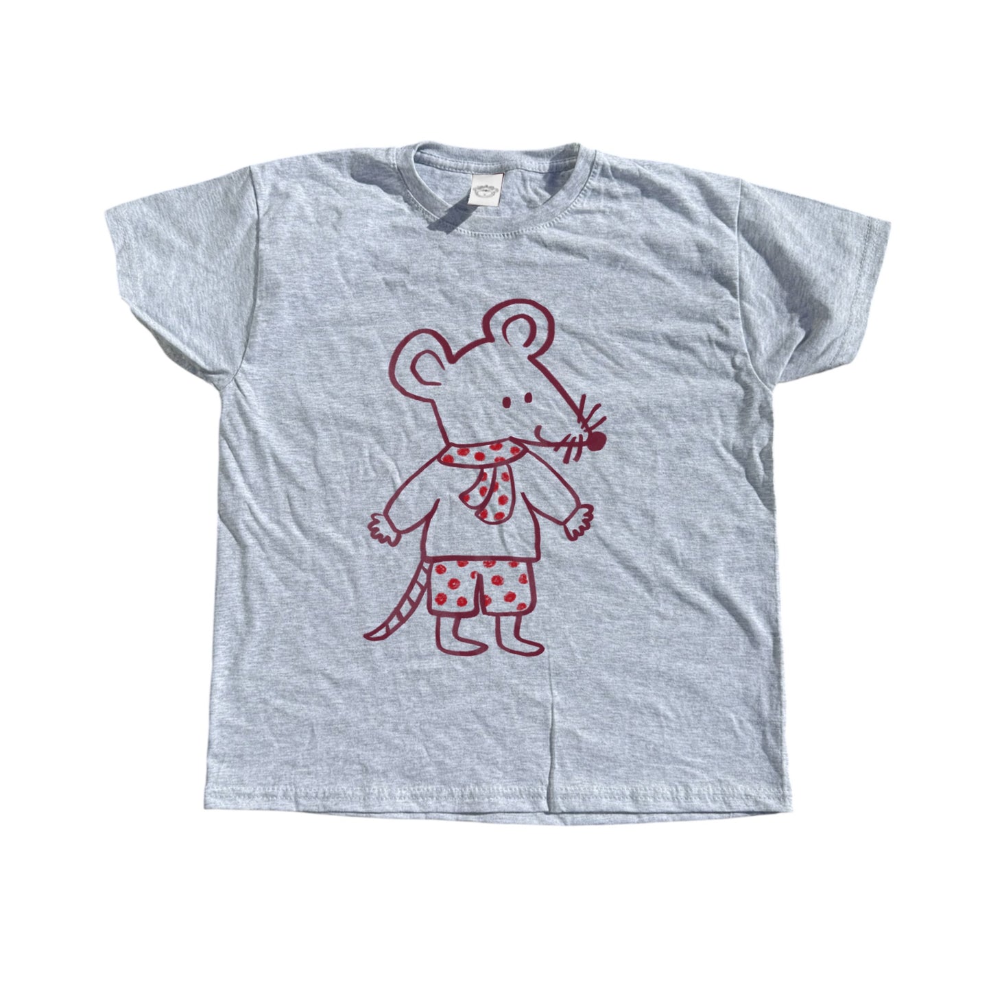 Scarf Rat Boy grey tee