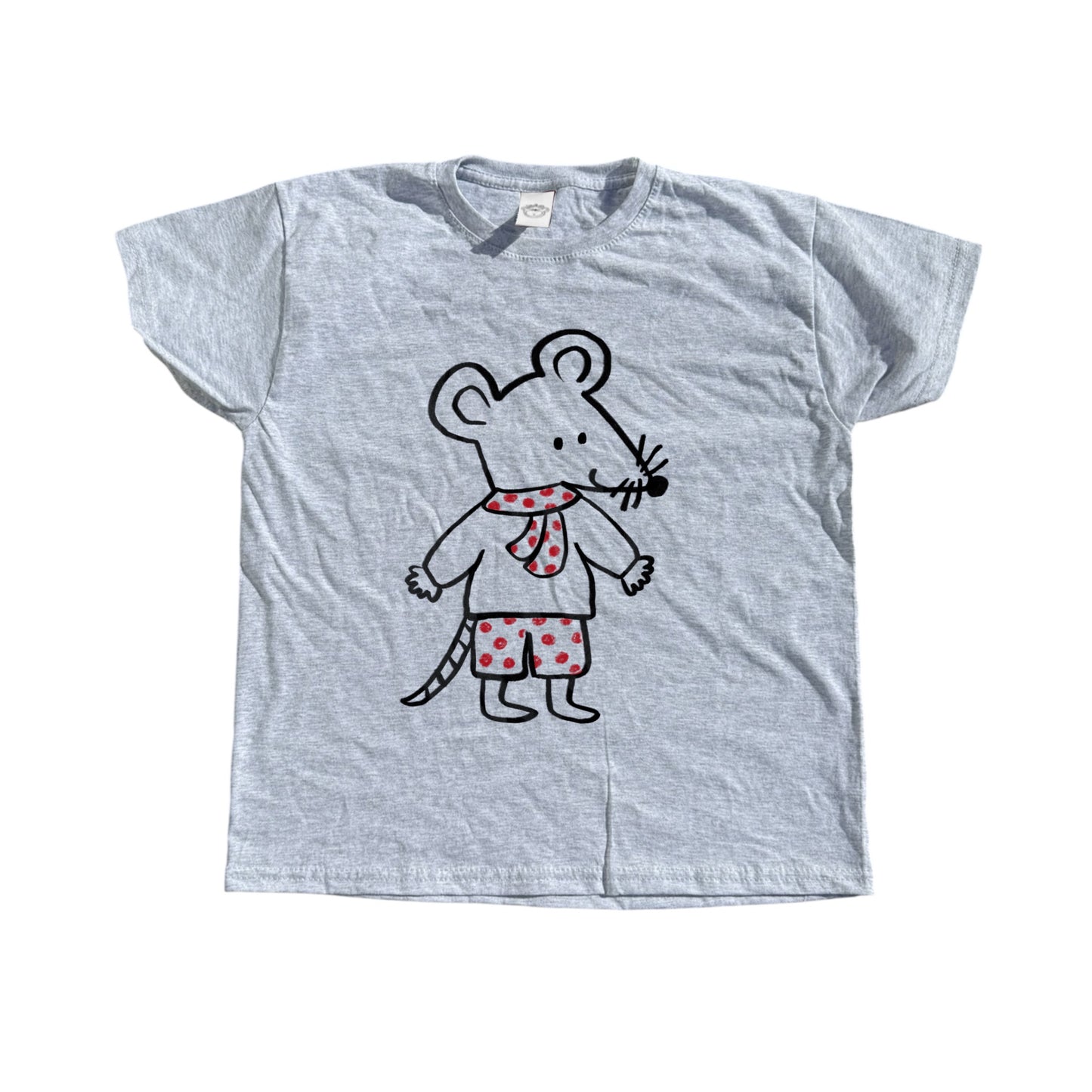 Scarf Rat Boy grey tee