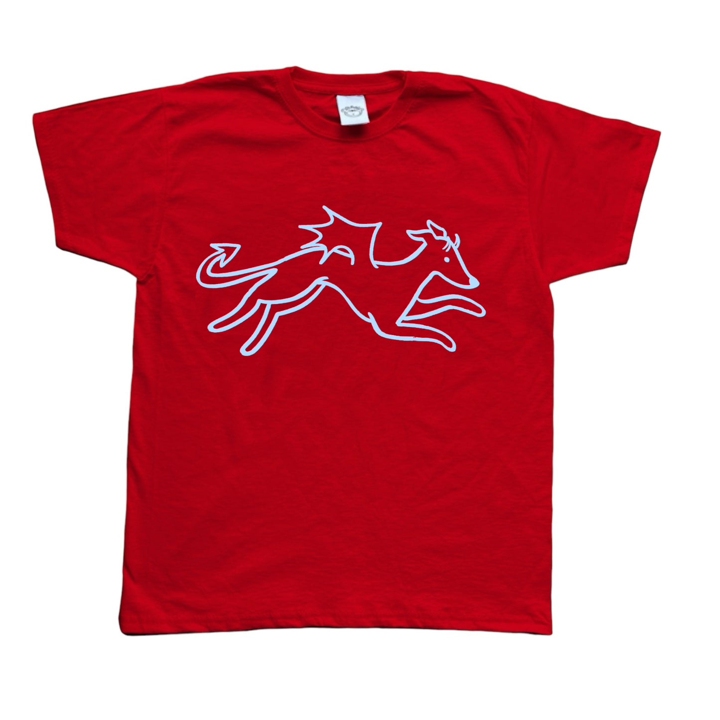 Devil dog red tee