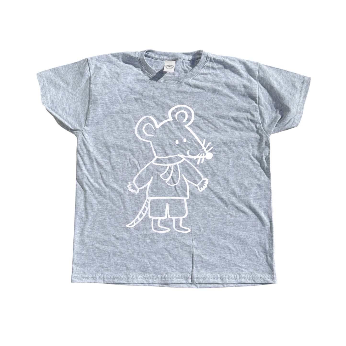 Scarf Rat Boy grey tee