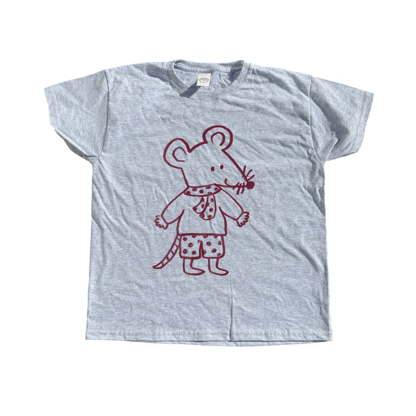 Scarf Rat Boy grey tee