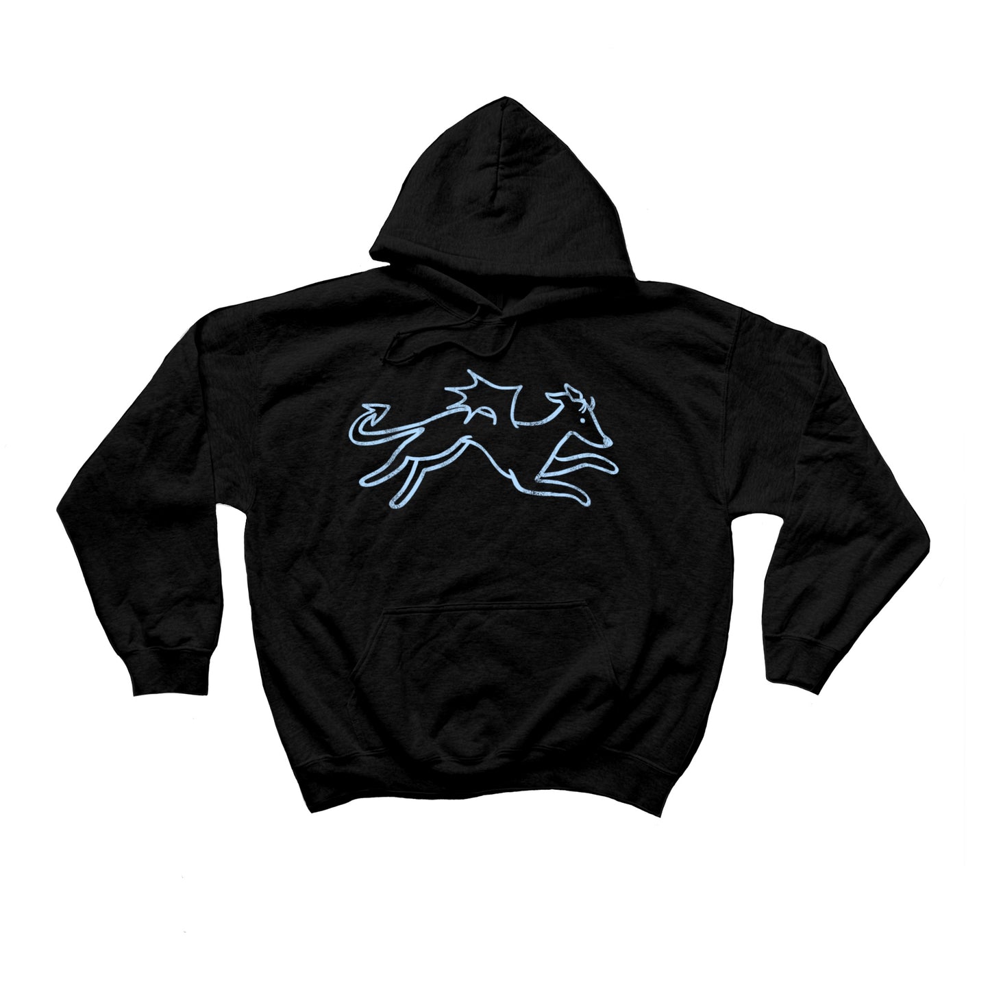 Devil dog black hoodie