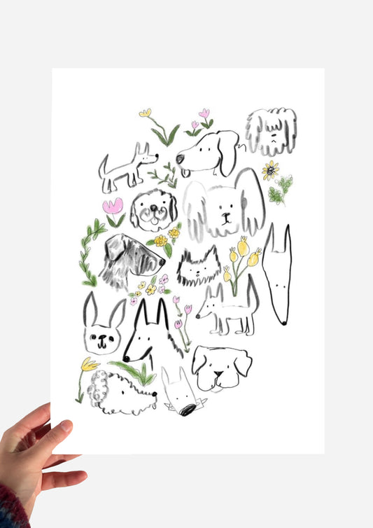 All the doggos Print