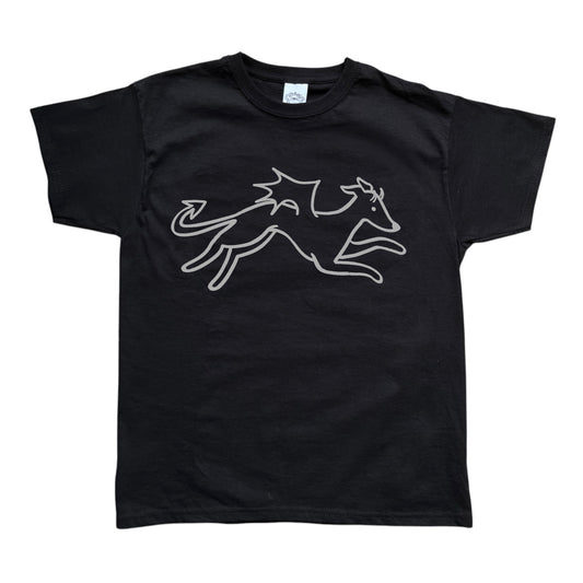 Devil dog black tee
