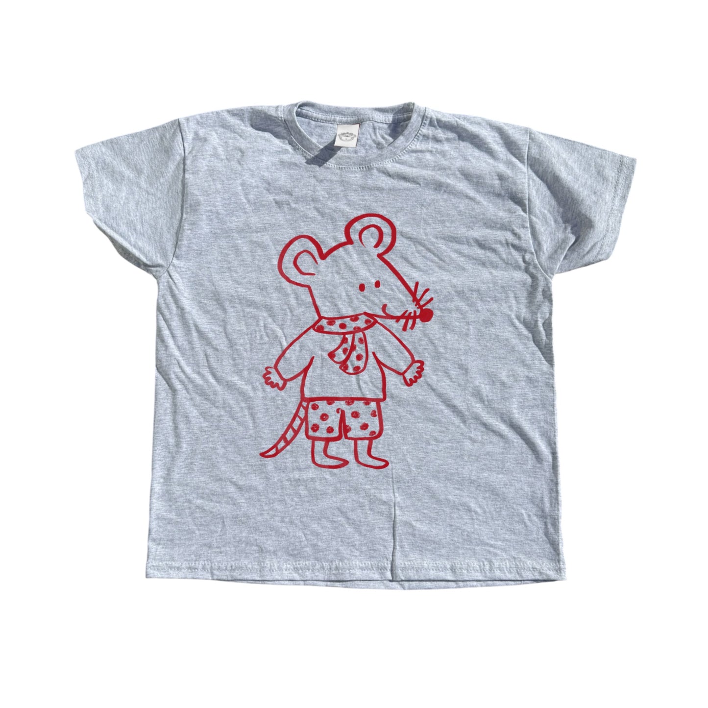 Scarf Rat Boy grey tee
