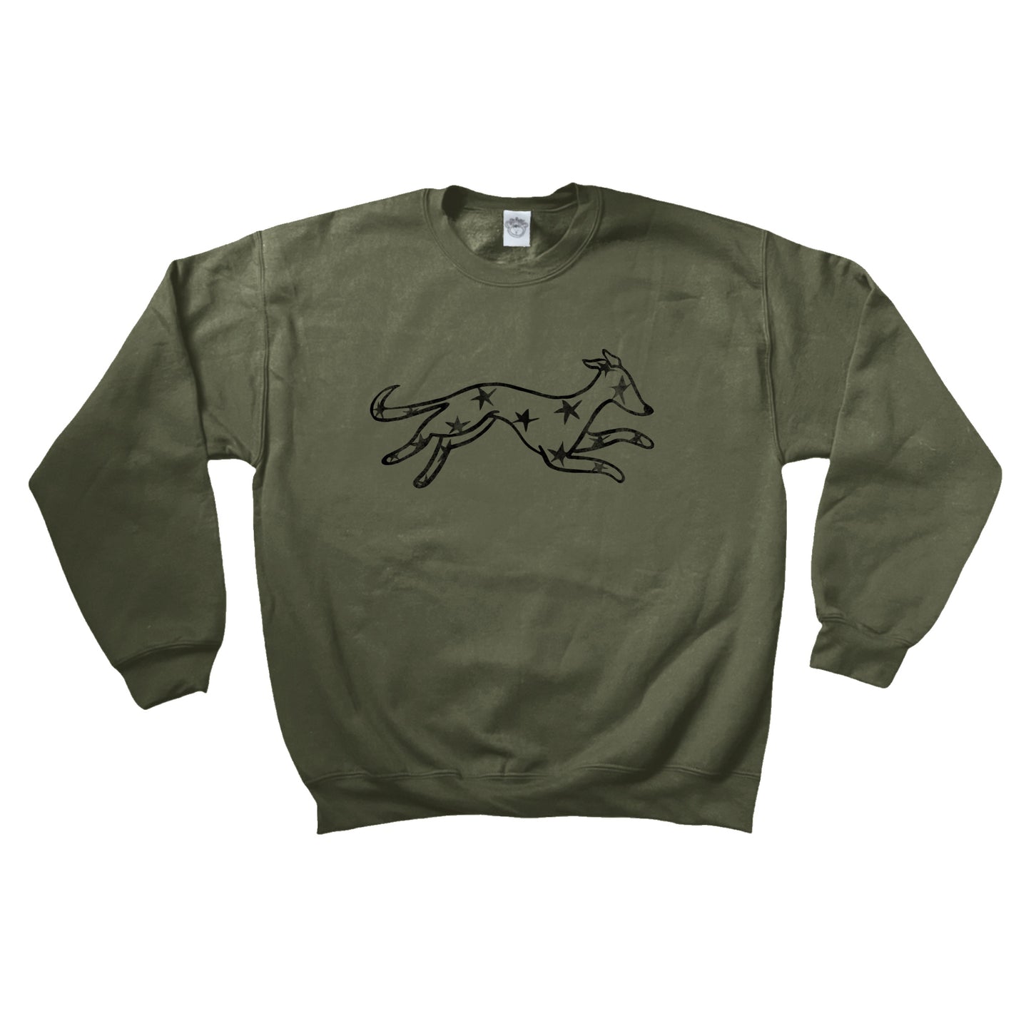 Star Dog khaki Sweatshirt